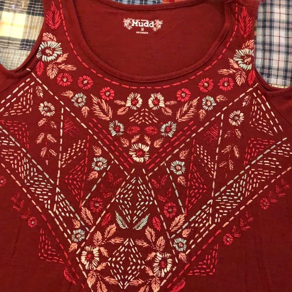 Off the shoulder tank top blouse - Picture 2 of 4